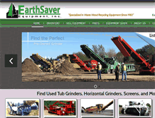 Tablet Screenshot of earthsaverequipment.com