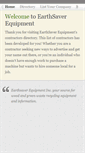 Mobile Screenshot of contractors.earthsaverequipment.com